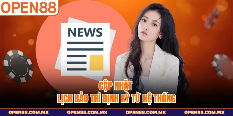Cập nhật lịch bảo trì định kỳ từ hệ thống